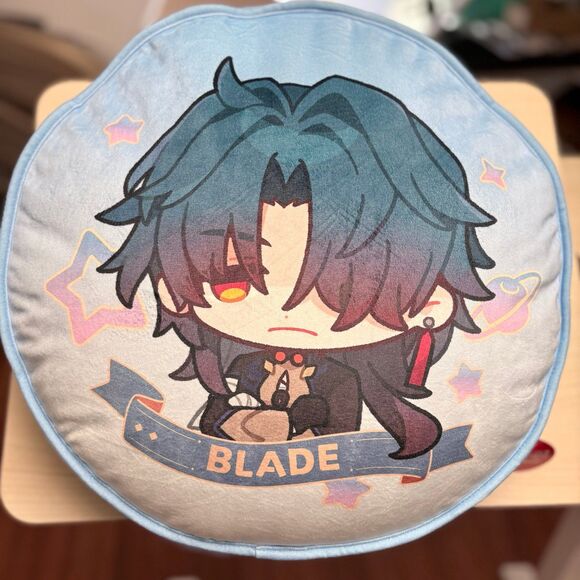 NEW! 15.5” Honkai Star Rail x Round 1 Blade | Mercari NWT HONKAI StarRail X Round1 Collab 15.5” Plushie Pillow BLADE, Round1 Exclusive